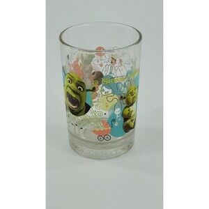 Shrek The Third McDonald's 12 oz Promo Glass DreamWorks 2007 Limited Edition
